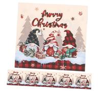 ABOOFAN Servilletas Navideñas 20piezas Diseño de Desechables Decorativas para Fiestas y Celebraciones Infantiles para Reuniones Familiares y Decoración de Mesa