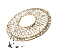 ABOOFAN Sombrero de Bambú para Cosplay y Decoración Oriental Sombrero Chino Accesorio Artístico Unisex para Eventos y Fotografías