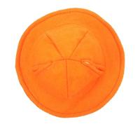 ABOOFAN Sombrero Pequeño para Mascota Color Naranja de Fieltro, Accesorio para Conejillos de Indias y Animales Pequeños, Adecuado para Disfraces y Protección Térmica en Invierno