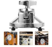 ABOOFAN Soporte de Montaje para Pata de Tom de Batería, Base Ajustable de Aleación de Zinc Anticorrosión, Accesorio para Instrumentos Musicales, Compatible Varios Kits de Batería