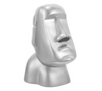 ABOOFAN Soporte para Auriculares con Figura De Piedra Expositor De Auriculares Colgador De Soporte para para Juegos para Guardar Resina Silver