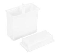 ABOOFAN Soporte para Portaobjetos de Laboratorio Plástico Resistente Secado Rápido con Diseño Ventilado Almacenamiento y Tinción de Muestras para Histología y Citología