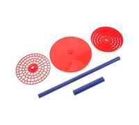 ABOOFAN Soporte para Tubos de Ensayo de Laboratorio Plástico Organizador de Pipetas Ranuras para Estante Compacto para Almacenamiento de Muestras en Ciencia y Educación