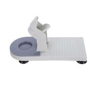 ABOOFAN Soporte PP Base Antideslizante de Pegamento Caliente | Diseño Compacto para Manualidades y Encimera, Superficie Lisa Resistente al Calor, Fácil Mantenimiento y Orden