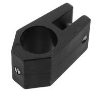 ABOOFAN Tapa de Nylon Negra para Extremo de Ojo de Capota Bimini para Embarcaciones Marinas, Duradera y Fácil Instalación para y Lanchas