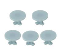 ABOOFAN Tapones de Silicona para Fiambrera 5 Piezas Gris Azul Sellado Hermético para Orificios de 5-6 MM Cubiertas de Ventilación Reutilizables para Cajas de Almuerzo Aislantes