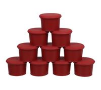 ABOOFAN Tapones de Silicona para Vino 10piezas Selladores Fáciles de Instalar y Limpiar para Botellas de Café y Vino Diseño Moderno y Elegante