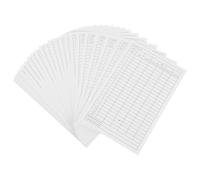 ABOOFAN Tarjetas de Puntuación para Golf 32 Unidades Papel Cobre Resistente Portátil para Torneos y Juegos Casuales Accesorios Deportivos para Registro de Puntuación en Campo de Golf