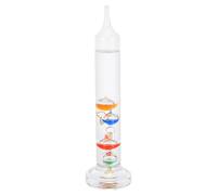 ABOOFAN Termómetro de Bola Flotante Galileo Esferas de Colores en Vidrio, Medidor de Temperatura para Casa y Oficina, Adorno Funcional para Espacios Interiores