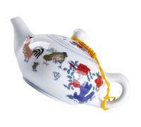 ABOOFAN Tetera de Cerámica con Mango Ergonómico para Té Suelto Capacidad Grande Diseño Vintage Fácil de Limpiar y Almacenar para Regalo y Uso Diario
