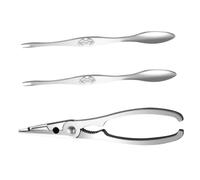 ABOOFAN Tijeras y Pinzas De Cangrejo De Utensilios para Comer Cangrejo y Mariscos Herramienta De Acero Inoxidable para Patas De para Cenas De Mariscos