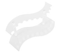 ABOOFAN Titular de la Pluma para Largo Estante de Almacenamiento de lápiz Ranura Moderno Beto sostenedor de la Pluma portalápices de Cejas Organizador de la Acrílico Transparente