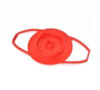 ABOOFAN Vaporera Para Microondas Silicona De Alimenticio Resistente Lavavajillas Roja