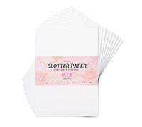 Aboofx 20 Hojas de Papel Secante para Prensa de Flores, Tamaño A4, Altamente Absorbente y Reutilizable, para Herbario y Manualidades
