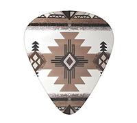 Aborígenes - Púas de guitarra clásicas, triángulo, bajo, acústica y eléctrica, para guitarristas, 12 piezas