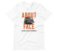 About Face Hackworth Jocko Podcast tee Short-Sleeve Unisex T-ShirtWhite3XL