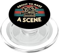 About to Make a Scene Funny Filmmaking PopSockets PopGrip para MagSafe
