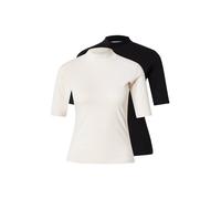 ABOUT YOU Camiseta 'Lenni' beige claro / negro L beige claro / negro