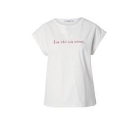 ABOUT YOU Camiseta 'Valeria' rosa / blanco M rosa / blanco
