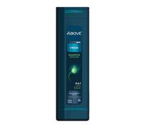 Above Fresh - Champú hidratante 3 en 1, 11 onzas, champú hidratante para hombres, limpieza micelar, adecuado para cabello seco, quebradizo y dañado, vegano