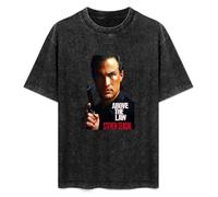 Above The Law Steven Seagal Action Movie Unisex T-Shirt Top Black Mens tee S