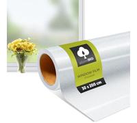 aboveBED Film de fenêtre Opaque, 30 x 200 cm, Film Brise-Vue, Statique, adhésif, en Verre dépoli, Anti-UV, Protection de la Vie privée, pour la Maison, Le Bureau (Aspect givré)