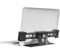 AboveTEK estación de Bloqueo portátil, candado de Seguridad MacBook de Aluminio con Cilindro de Cobre, Bloqueo antirrobo para portátiles 11''-17'' sin Ranura con Base Antideslizante