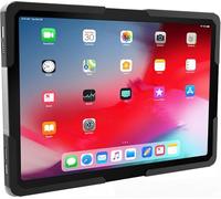 AboveTEK Soporte universal de pared para tableta, soporte antirrobo para iPad, funda para tablet de 9,7 a 13 pulgadas, quiosco de montaje en pared, diseño de acero resistente, color negro