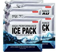ABOXOBOG Paquetes de hielo reutilizables para enfriadores, paquetes de gel de larga duración para congelador, mochilas, loncheras infantiles, bolsa enfriadora, mantiene la comida fría fresca (juego