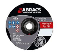 Abracs PHS11560DI Phoenix DPC - Disco de corte (acero inoxidable, 115 x 6 x 22 mm, 25 unidades)