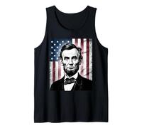 Abraham Abe Lincoln 4 de Julio Vacaciones Presidente de Estados Unidos Patriot Camiseta sin Mangas