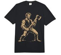 Abraham Abe Lincoln Tocando la Guitarra Comfort Colors Adult Heavyweight T-Shirt