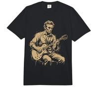 Abraham Abe Lincoln Tocando la Guitarra Comfort Colors Adult Heavyweight T-Shirt