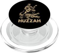 Abraham Funny Abe Lincoln Tocando la Guitarra Alligator Huzzah PopSockets PopGrip para MagSafe
