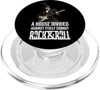 Abraham Lincoln A House Divided Abe Retro Vintage Divertido PopSockets PopGrip para MagSafe