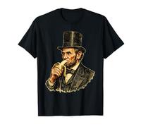 Abraham Lincoln Abe Lincoln Comiendo plátano, Genial, Retro, Vintage Camiseta