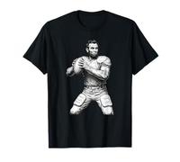 Abraham Lincoln Abe Lincoln Jugando al fútbol, un Genial Mariscal de Campo Camiseta