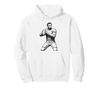 Abraham Lincoln Abe Lincoln Jugando al fútbol, un Genial Mariscal de Campo Sudadera con Capucha