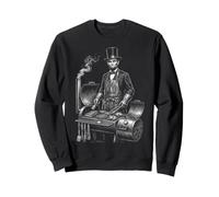 Abraham Lincoln Barbacoa a la Parrilla de Carne Sudadera