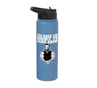 Abraham Lincoln Bare Arms Tienes derecho a las armas desnudas Stainless Steel Insulated Water Bottle