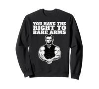 Abraham Lincoln Bare Arms Tienes Derecho a Las Armas Desnudas Sudadera