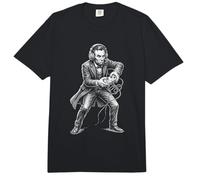 Abraham Lincoln Gaming con Controlador Comfort Colors Adult Heavyweight T-Shirt