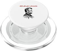 Abraham Lincoln (Gráfico de declaración e ilustración) PopSockets PopGrip para MagSafe