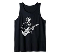 Abraham Lincoln Guitarra Camiseta Abe Lincoln Toca La Camiseta sin Mangas