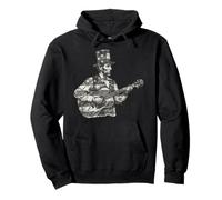 Abraham Lincoln Guitarra Camiseta Abe Lincoln Toca La Sudadera con Capucha