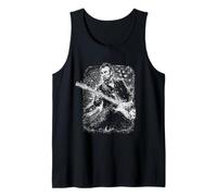 Abraham Lincoln - Guitarra eléctrica Rock Star - Historia Estadounidense Vintage Camiseta sin Mangas