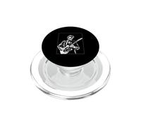 Abraham Lincoln Guitarra Patriótica 4 de Julio Rock PopSockets PopGrip para MagSafe