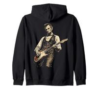 Abraham Lincoln Guitarra Retro Vintage Historia de la música Sudadera con Capucha
