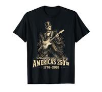 Abraham Lincoln Música Rock para el 250 Aniversario Camiseta