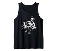 Abraham Lincoln Músico Guitarrista Rock Camiseta sin Mangas